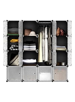 Touch 16 Cubes Magnetic Door Closet Black  - Image 2