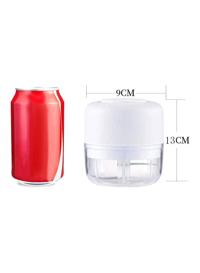 وترتر مطحنة وقطاعة طعام صغيرة تعمل بالكهرباء 250.0 ml FS01 أبيض  - Image 2