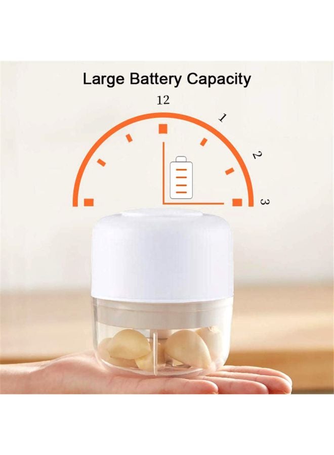 وترتر مطحنة وقطاعة طعام صغيرة تعمل بالكهرباء 250.0 ml FS01 أبيض  - Image 5