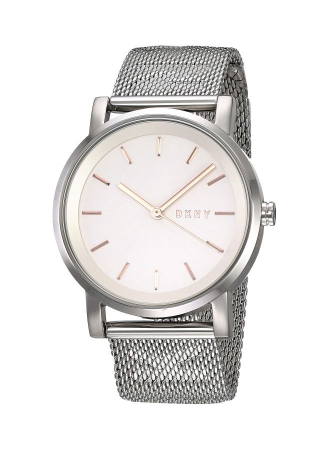 DKNY Women's Soho Analog Watch Ny2620 - 34 mm - Silver - Image 4