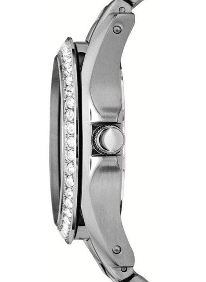 FOSSIL Women's Riley Water Resistant Analog Watch ES3202 - 38 mm - Silver  - Image 3