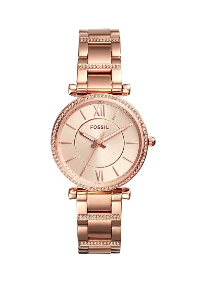 FOSSIL Women's Carlie Water Resistant Analog Watch ES4301  - Image 1