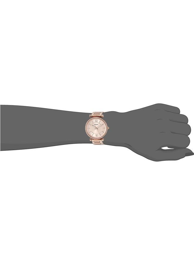 FOSSIL Women's Carlie Water Resistant Analog Watch ES4301  - Image 4