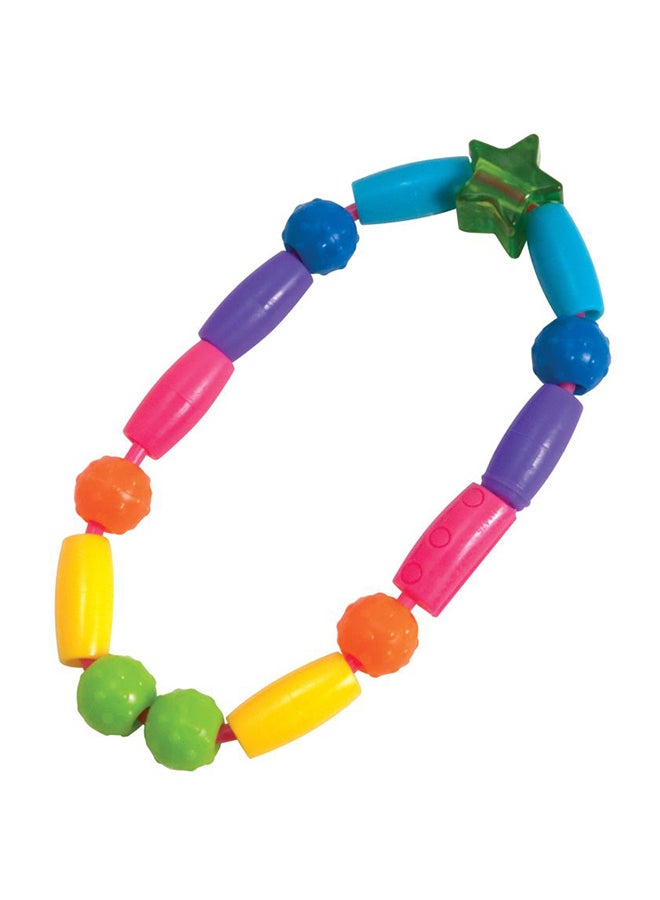 Beads Teething Bracelet, 3+ Months - Multicolour - v1599150675/N11583973A_1