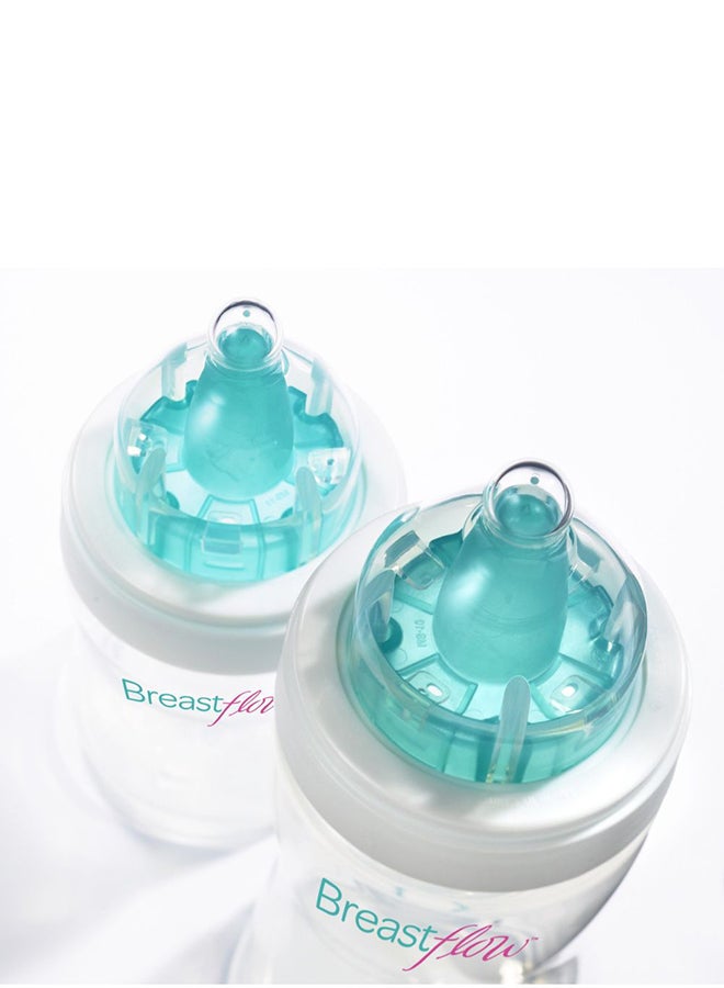 the FIRST years Breastflow Baby Feeding Starter Set Clear Green White Best Price UAE Dubai Abu Dhabi