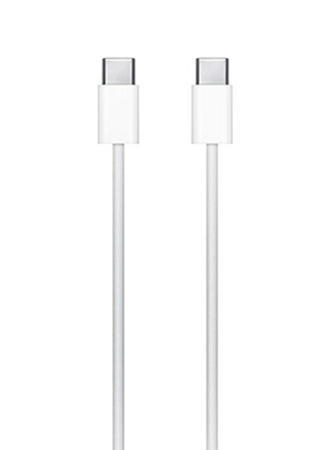 كابل شحن USB-C بطول 1 متر أبيض