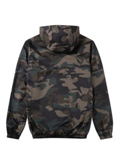 Lucky Camouflage Printed Jacket Black/Green/Brown  - Image 2