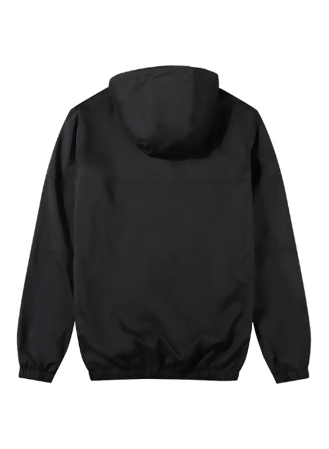 Lucky - Polyester Solid Jacket Black - Image 1
