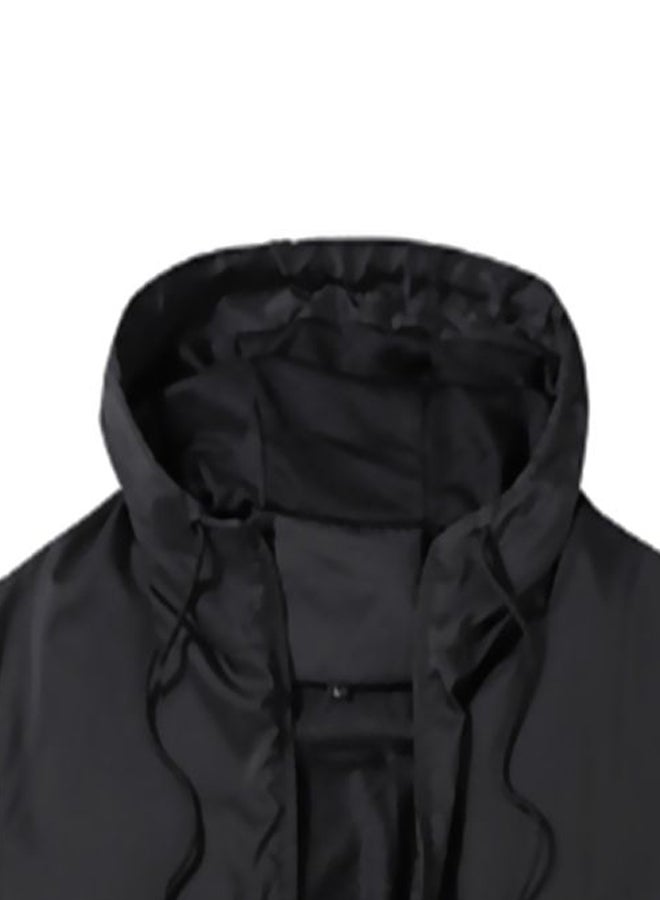 Lucky - Polyester Solid Jacket Black - Image 1