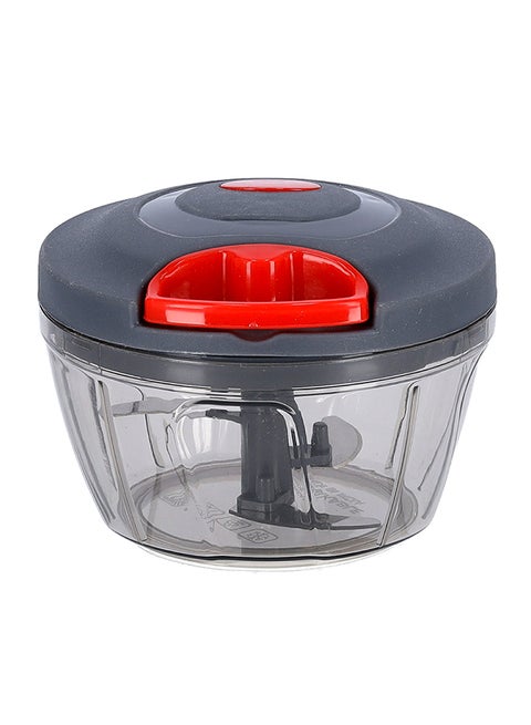 Royalford 3-In-1  Quick Chopper And Juicer Grey/Red 12centimeter