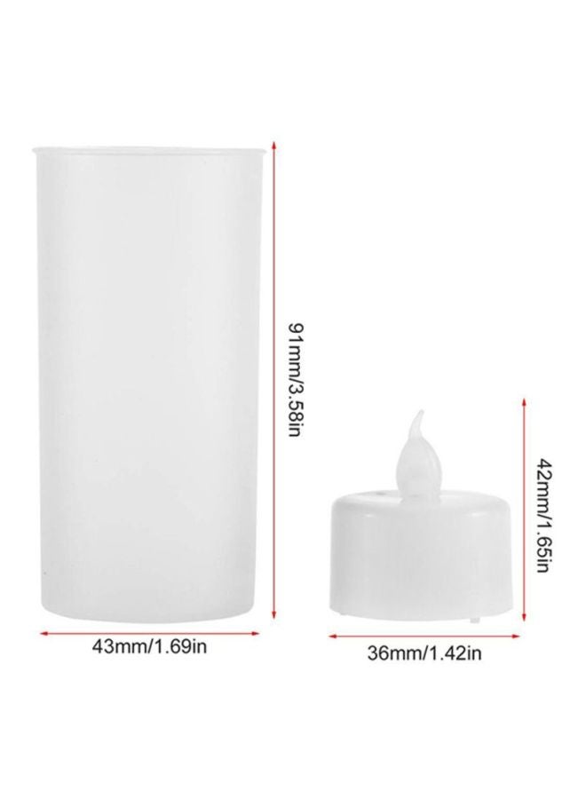 OUTAD Flameless LED Candle White - Image 3