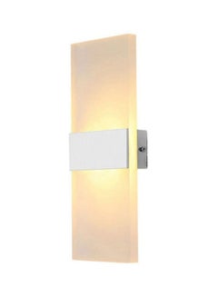 مصباح حائط LED مستطيل الشكل أبيض دافئ 140x25x60مم