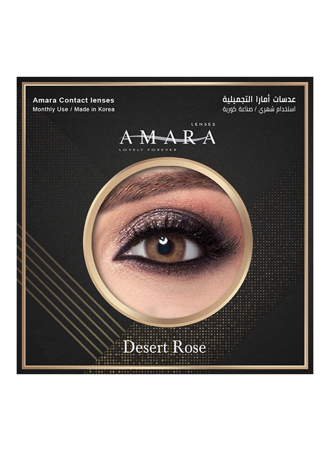 Amara Desert Rose Monthly Disposable Contact Lenses - Image 2