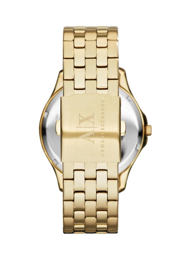 Armani Exchange - Men's Hampton Analog Wrist Watch AX2145 - 46 mm - Gold - Image 1