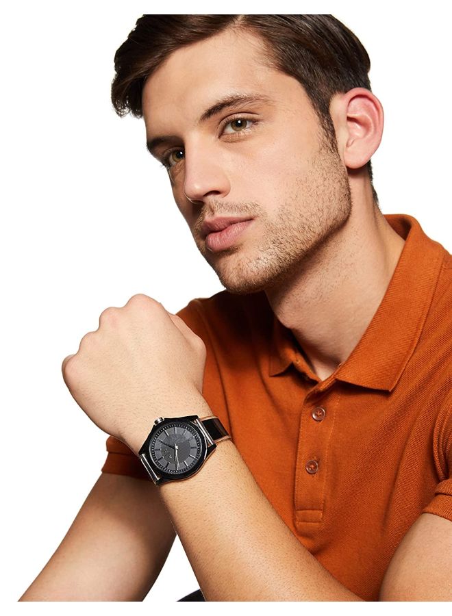 Armani Exchange - Men's Drexlier Analog Wrist Watch AX2629 - 44 mm - Black - Image 1