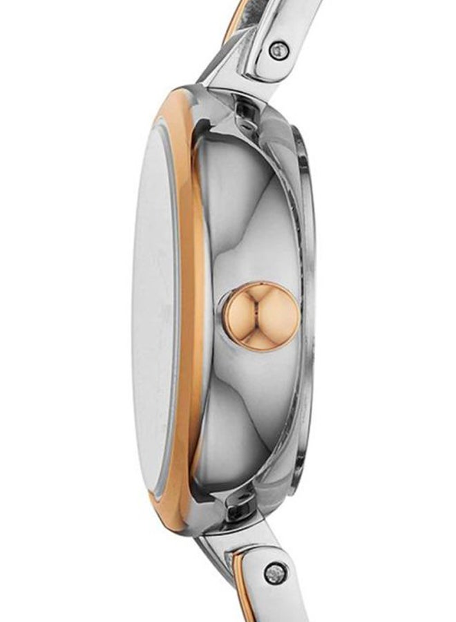 Women's Crosswalk Analog Wrist Watch NY2791 - 26 mm - Silver/Rose Gold
