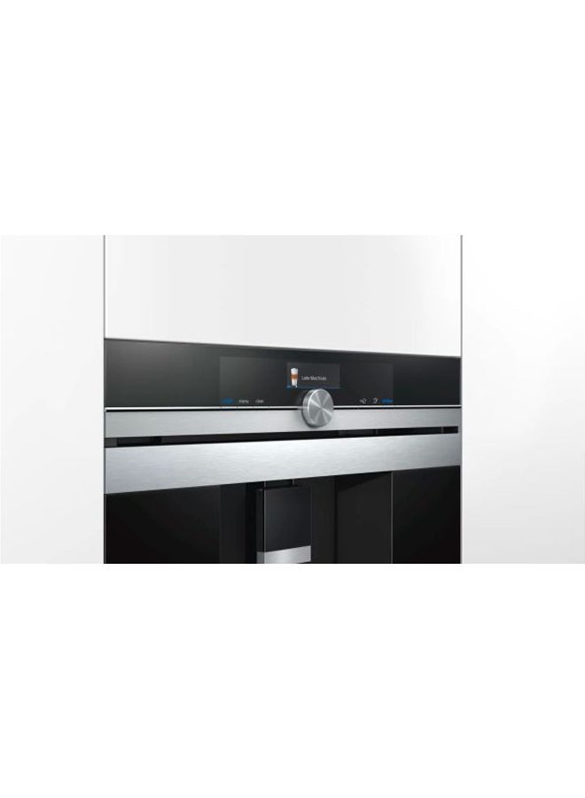SIEMENS - Wifi Connected Coffee Machine 2.4L 2.4 L 1600.0 W CT636LES6 Black/Silver - Image 1