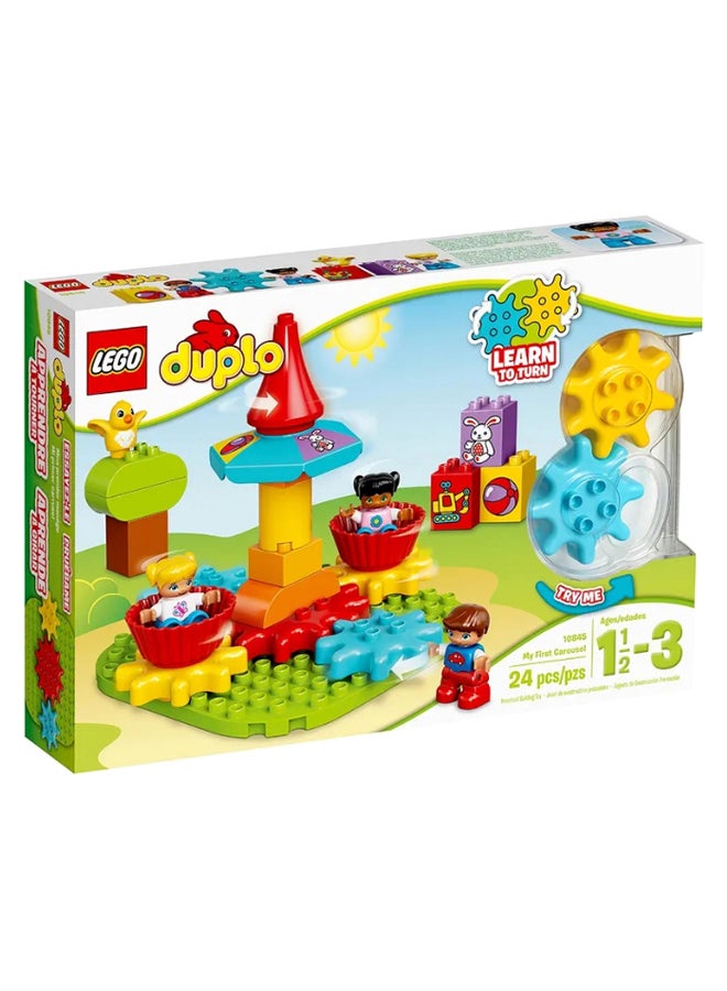 LEGO - 10845 24-Piece Duplo My First Carousel Building Set 10845 1+ Years - Image 1