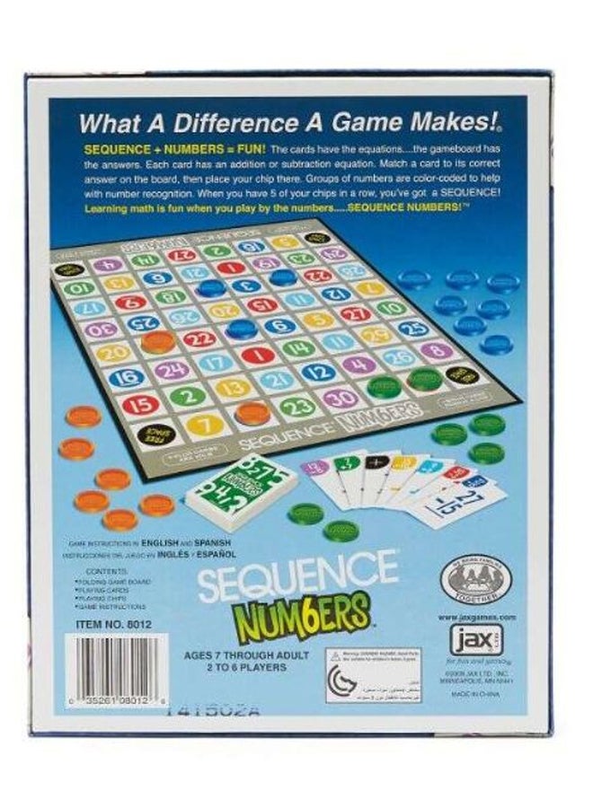 جاكس لعبة الأرقام المتسلسلة اللوحية طراز SG_TOG-GA_B001UEMQLQ_US_5 6 Players - Image 2