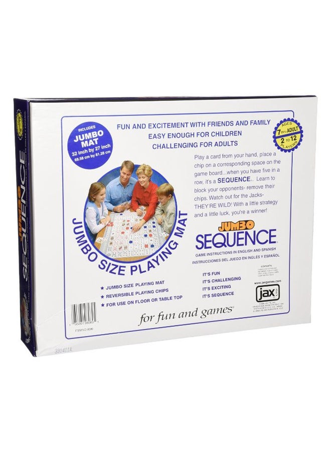 Jax Jumbo Sequence Board Game 8080  - Image 2