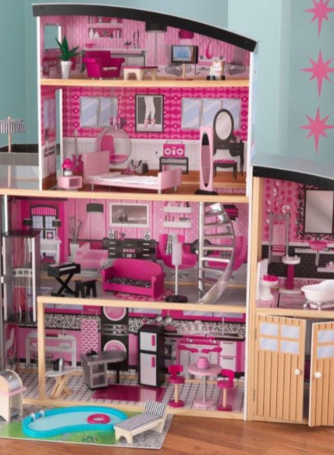 KidKraft Sparkle Mansion Dollhouse - Image 2