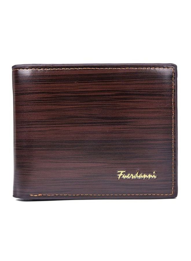 OUTAD Multifunctional Leather Wallet Brown 