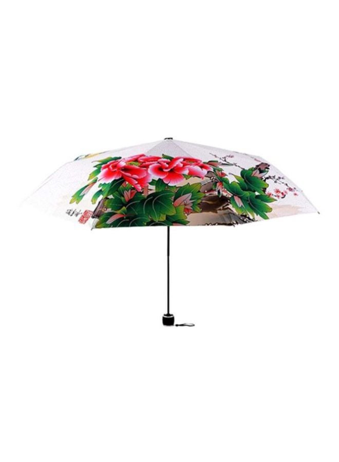 QiaoKai Floral Print Umbrella Multicolour  - Image 2