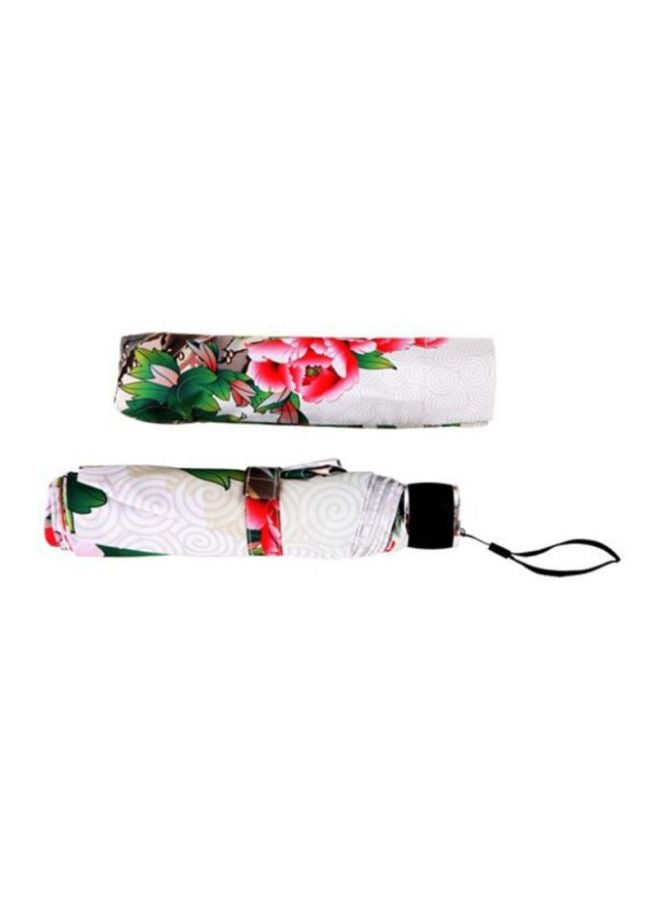 QiaoKai Floral Print Umbrella Multicolour  - Image 4