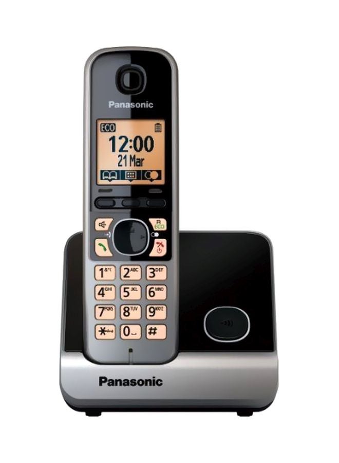 Panasonic Dect Cordless Phone Black/Silver