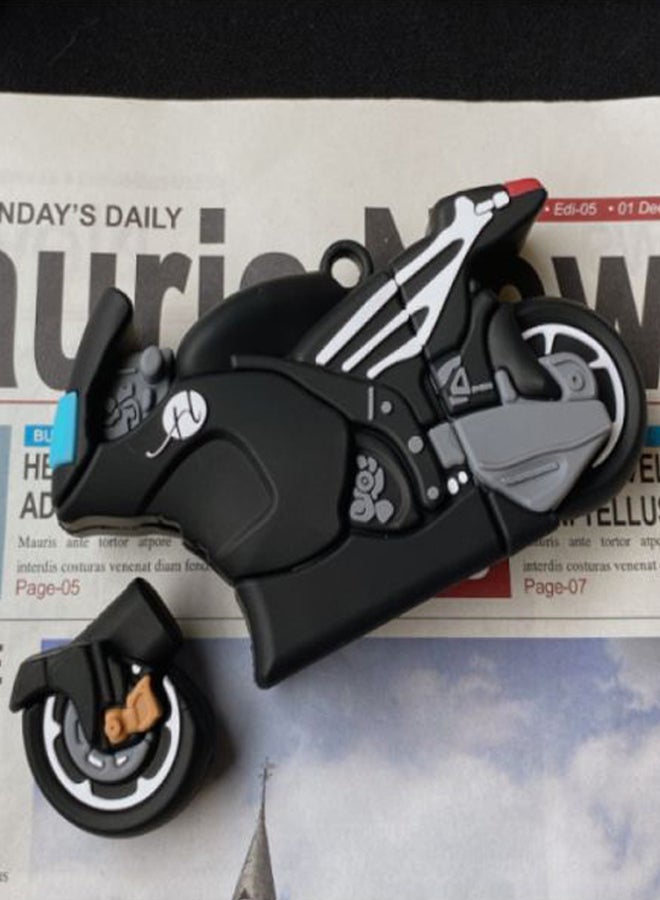 BG Locomotive Designed Cover For Apple AirPods 1/2 Black/Grey - Image 3