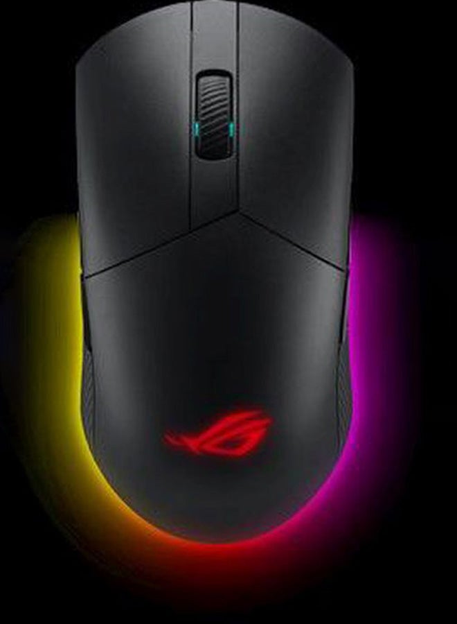 ASUS - ROG Gladius II Wireless Ergonomic RGB Gaming Mouse with dual 2.4GHz/Bluetooth Wireless Connectivity, Advanced 16000-DPI Sensor, ROG-Exclusive Switch Socket Design, and Aura Sync lighting - Image 1