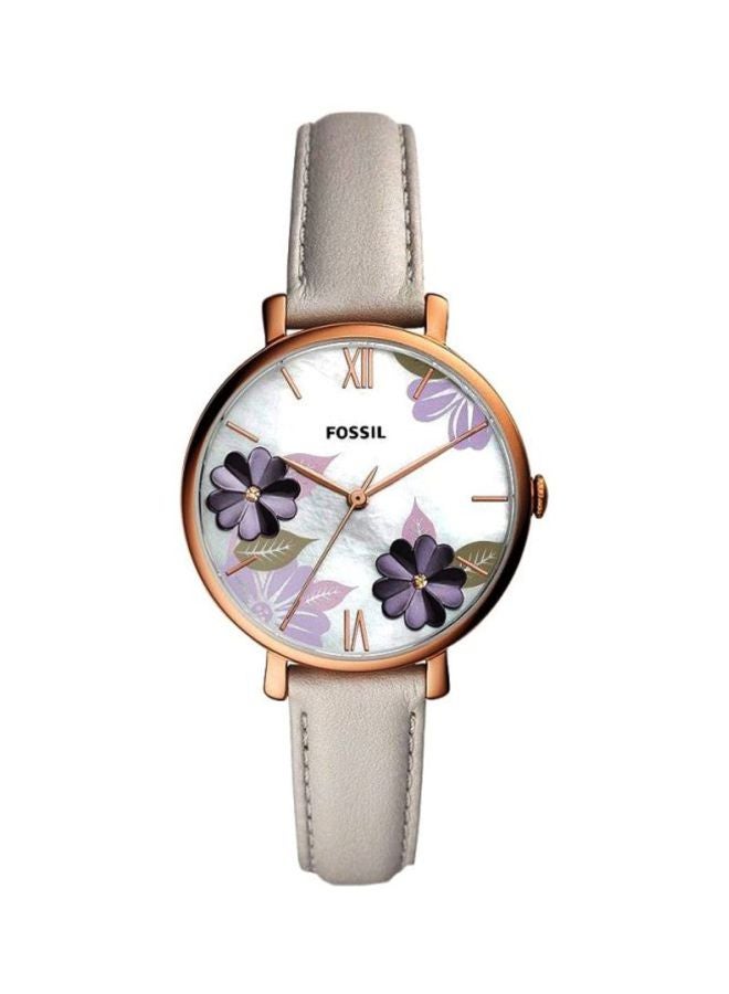 FOSSIL Women's Jacqueline Water Resistant Analog Watch ES4672 - 36 mm - Mineral Grey  - Image 1