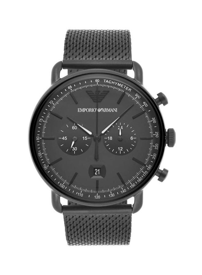 EMPORIO ARMANI Men's Aviator Chronograph Watch AR11264 - 43 mm - Black  - Image 1