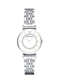 Women's Gianni Stainless Steel Analog Watch AR1908 - 32 mm - Silver - v1599238344/N40117099A_1