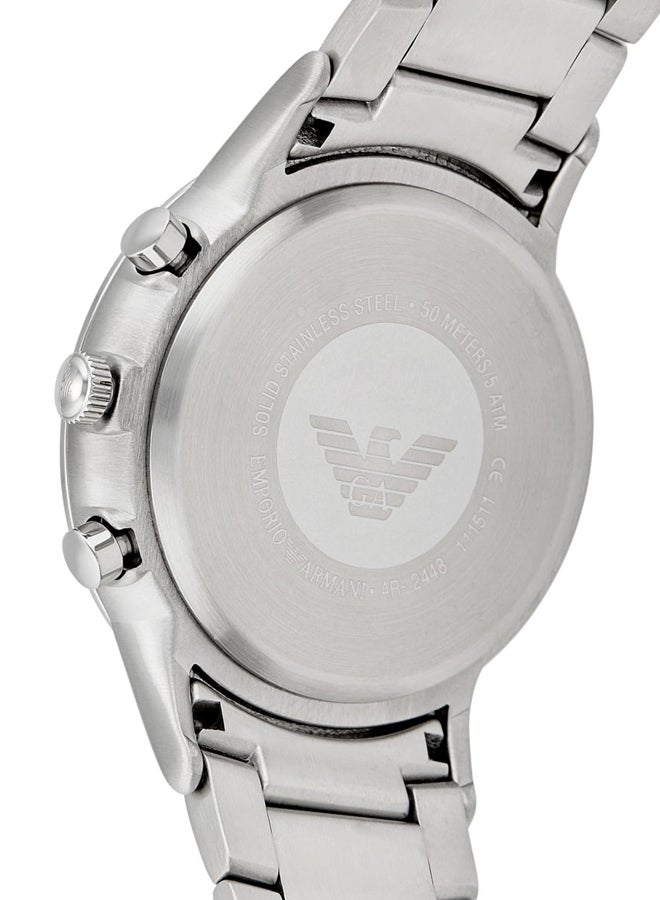 EMPORIO ARMANI Men's Renato Water Resistant Analog Watch AR2448 - Image 4