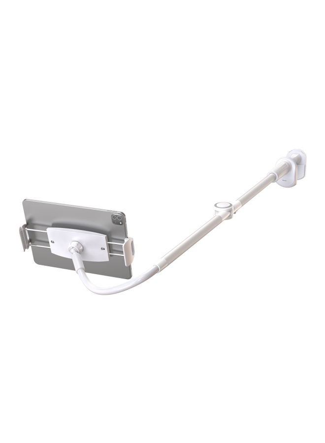 Baseus Tablet Stand 360 Adjustable iPad Stand Lazy Phone Holder iPad Holder Compatible with iPhone SE 3/13/13 Mini/13 Pro/13 Pro Max 11/12 Pro Max iPad Pro Mini iPad 9 all 4-12.9" Phones and Tablets Silver  - Image 3
