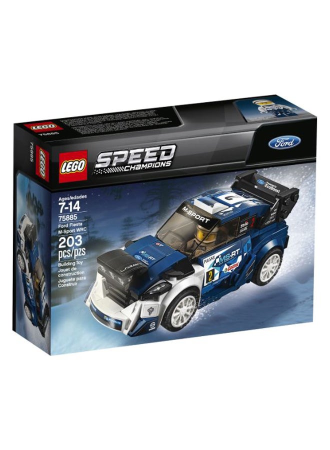 LEGO - 75885 203-Piece Speed Champions Ford Fiesta Building Kit 7+ Years - Image 1