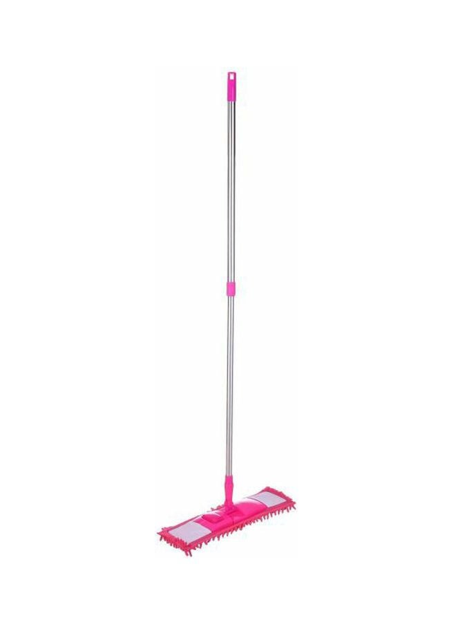Agfa Stainless Steel Rectangular Floor Cleaning Mop Pink/silver 0cm - Image 1