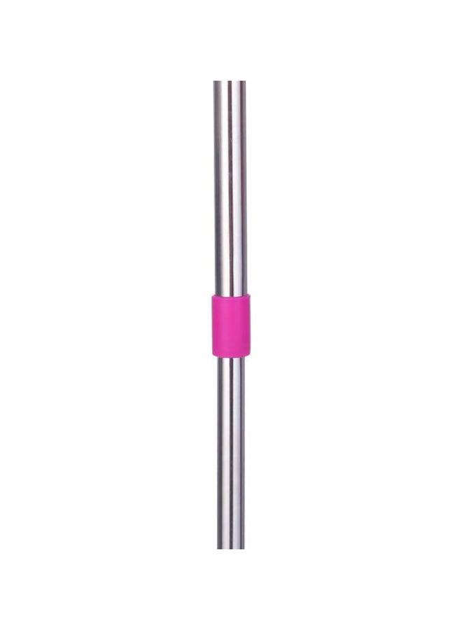 Agfa Stainless Steel Rectangular Floor Cleaning Mop Pink/silver 0cm - Image 4