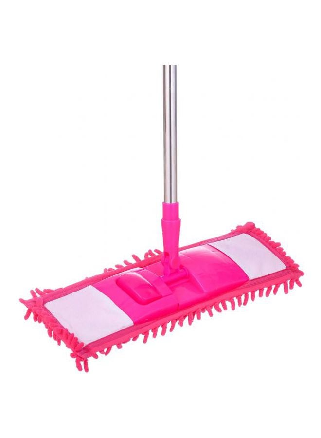 Agfa Stainless Steel Rectangular Floor Cleaning Mop Pink/silver 0cm - Image 2
