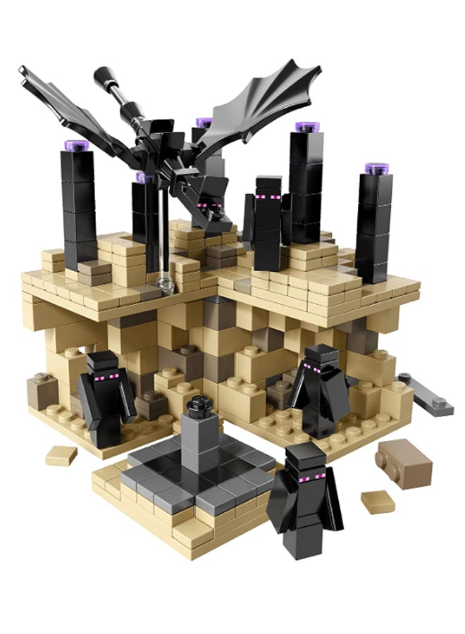 LEGO - 21107 440-Piece Minecraft Micro World The End Building Block Kit 10+ Years - Image 1