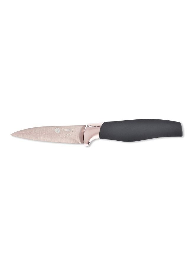 Penguen - 6-Piece Aria Titanium Knife With Block Set Rose Gold - Image 1