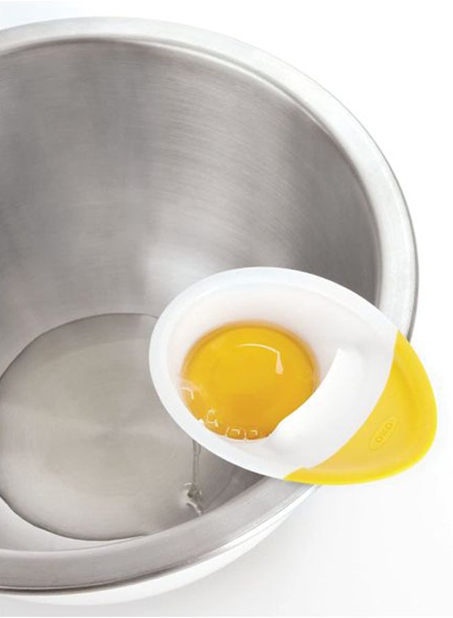 أوكسو أداة فصل البيضة 3 في 1 أبيض/أصفر - Image 4