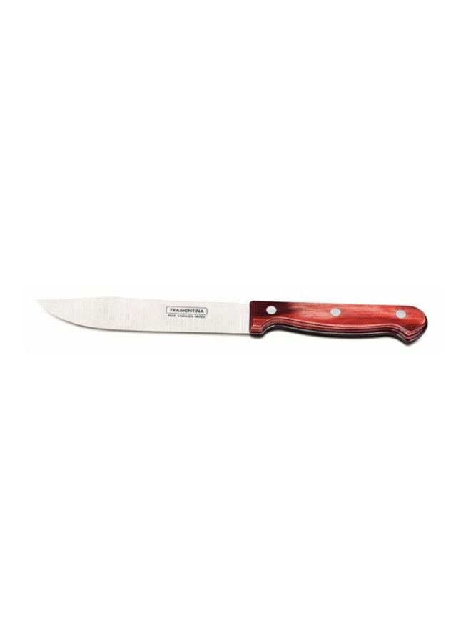 TRAMONTINA - Polywood Butcher Knife Brown/Silver 167 × 20 × 16cm - Image 1