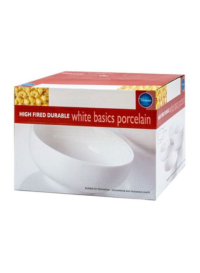 Verona - 6-Piece C6 Soup Bowl Set White 12.5 x 5cm - Image 1