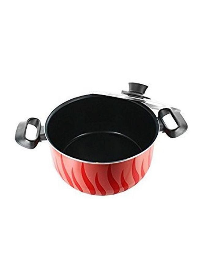 Tefal Tempo Stew Pot With Lid Red/Silver/Black 26cm - Image 2