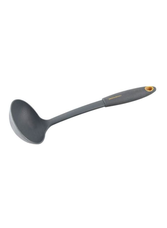 FACKELMANN Nylon Ladle With Soft Grip Grey 30centimeter  - Image 1