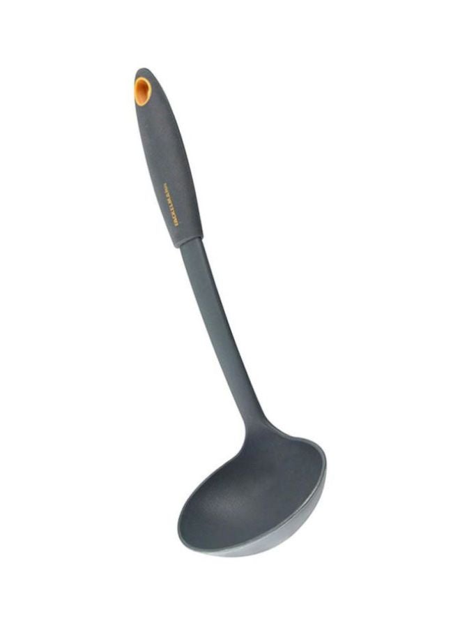 FACKELMANN Nylon Ladle With Soft Grip Grey 30centimeter  - Image 2
