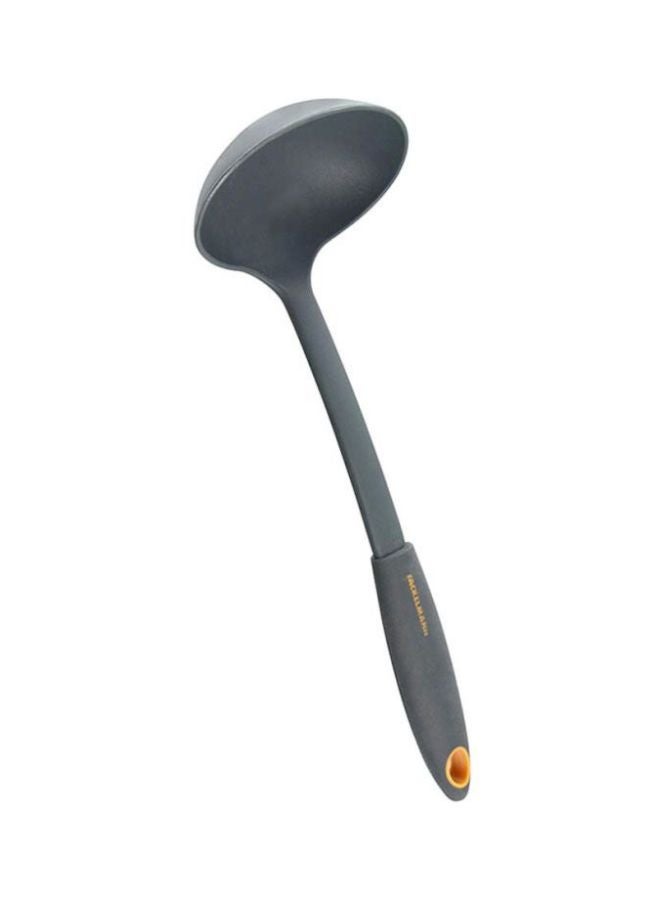 FACKELMANN Nylon Ladle With Soft Grip Grey 30centimeter  - Image 3