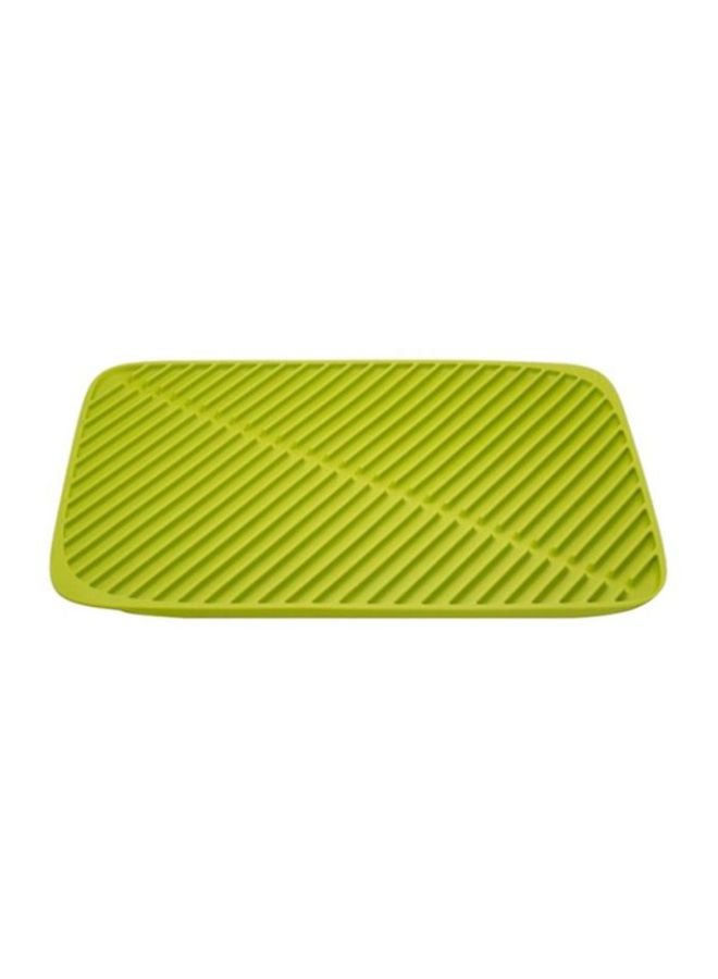 Joseph Joseph Flume Dish Draining Mat Green 0.9x43.4x31.4cm  - Image 1